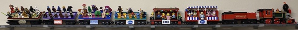 My customized LEGO Disney Train